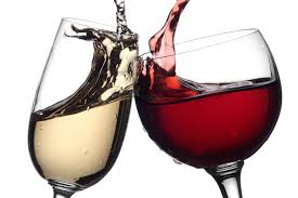 red and white fine-wine